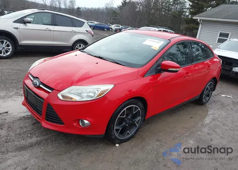 2013 Ford Focus Se from USA, damaged, VIN 1FADP3F22DL300463